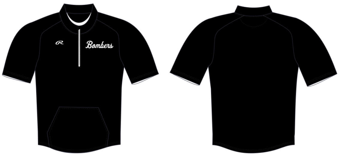 Short Sleeve Cage Jacket - Bombers Script Logo