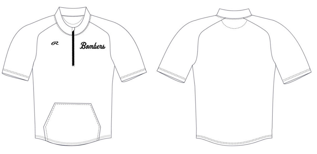 Short Sleeve Cage Jacket - Bombers Script Logo