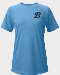Womens Short Sleeve Performance Shirt - B Logo
