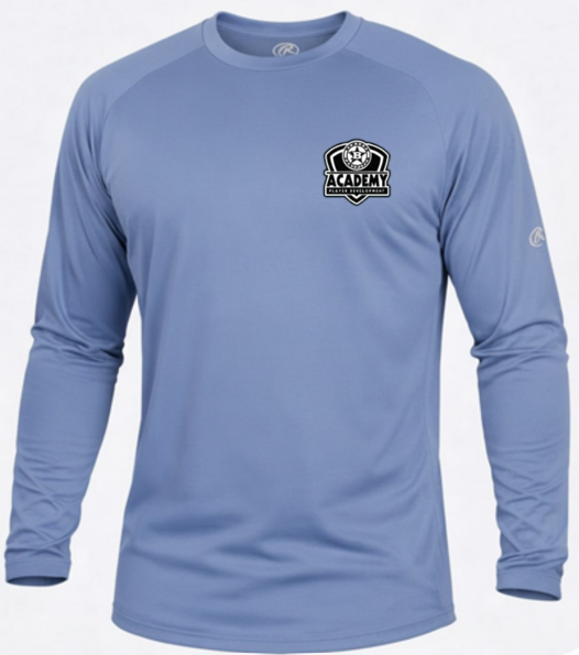 Long Sleeve Performance Shirt - Academy Logo