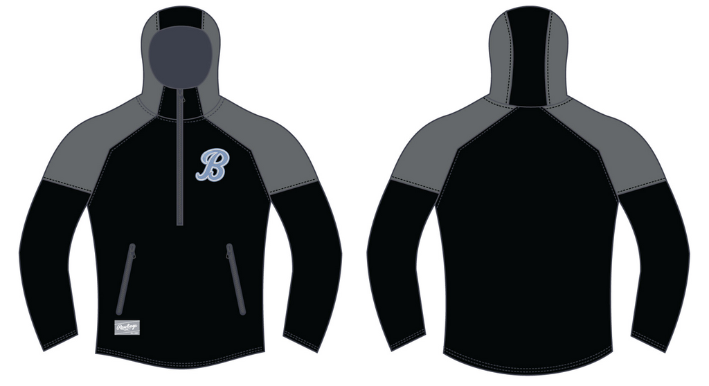 Long Sleeve Hooded Jacket - B Logo