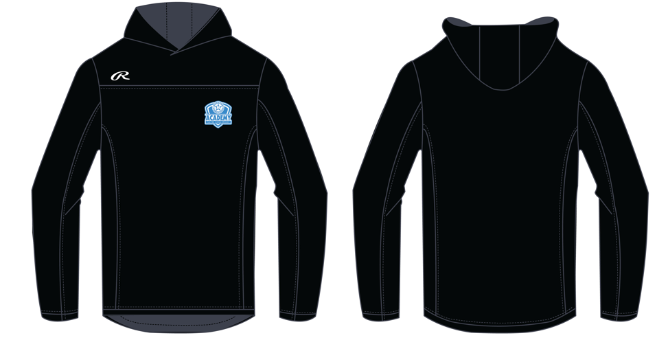 Lightweight Athletic Hoodie - Bombers Academy Logo