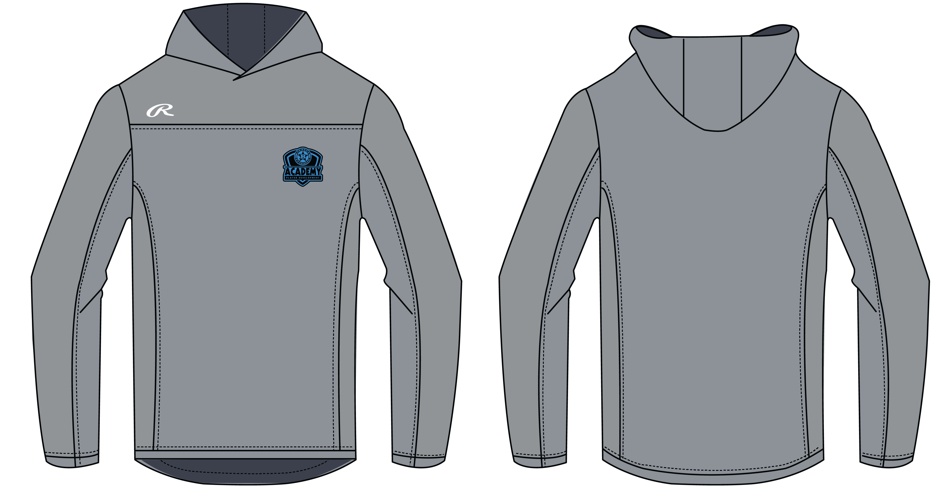 Lightweight Athletic Hoodie - Bombers Academy Logo