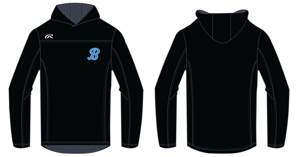 Lightweight Athletic Hoodie - Bombers B Logo