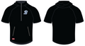 Short Sleeve Hooded Jacket - Bombers B Logo