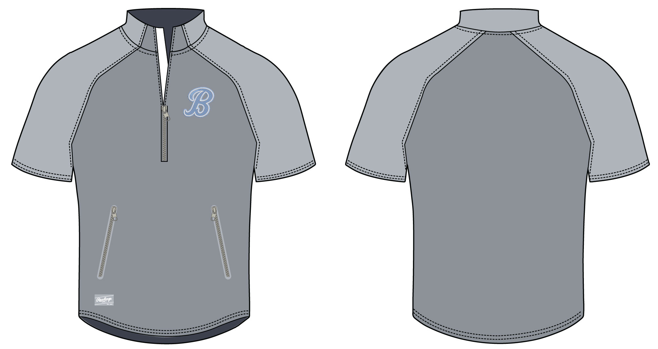 Short Sleeve Cage Jacket - Bombers B Logo