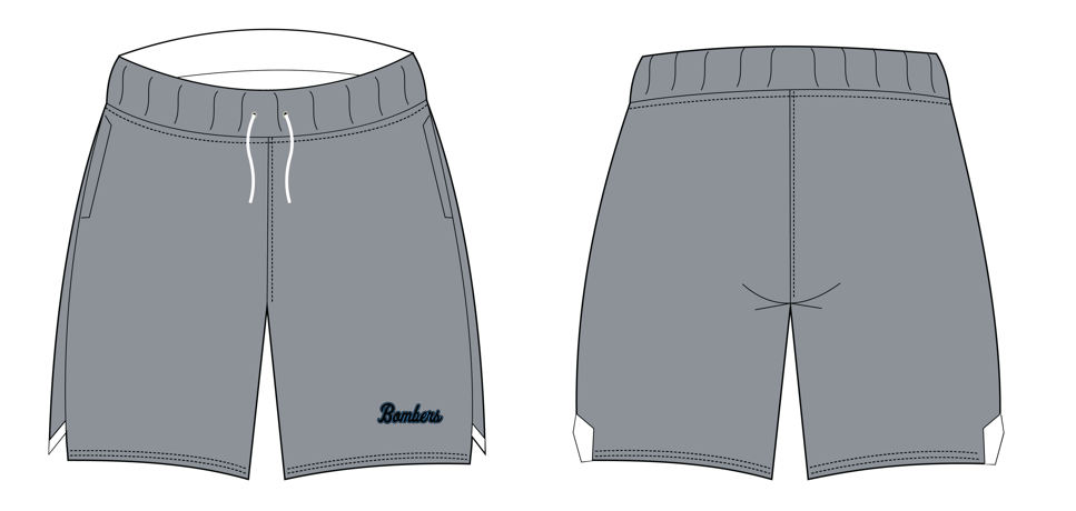 Performance Short - Bombers Script Logo