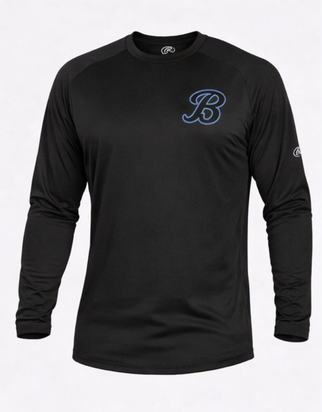 Long Sleeve Performance Shirt - B Logo