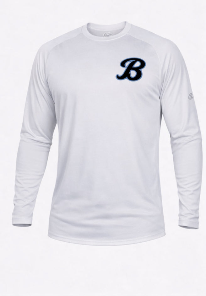 Long Sleeve Performance Shirt - B Logo