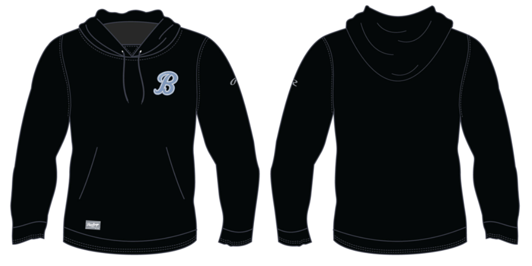 Performance Pullover Hoodie - B Logo
