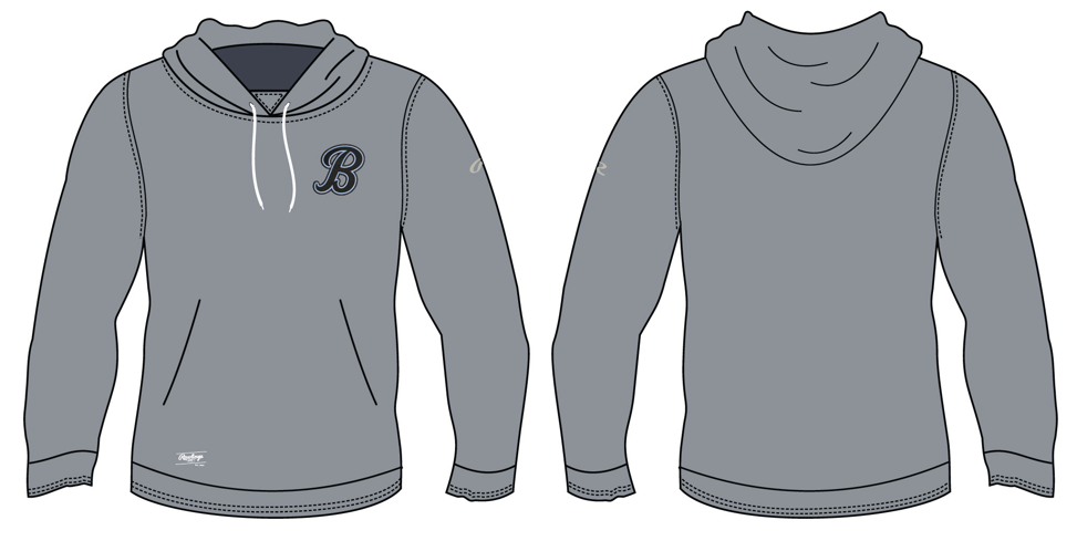 Performance Pullover Hoodie - B Logo