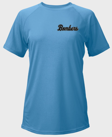 Womens Short Sleeve Performance Shirt - Script Logo