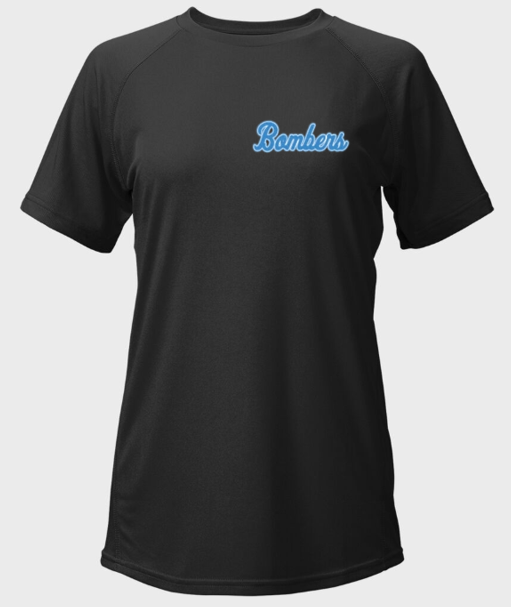 Womens Short Sleeve Performance Shirt - Script Logo